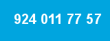 924 011 77 57 924 011 77 57